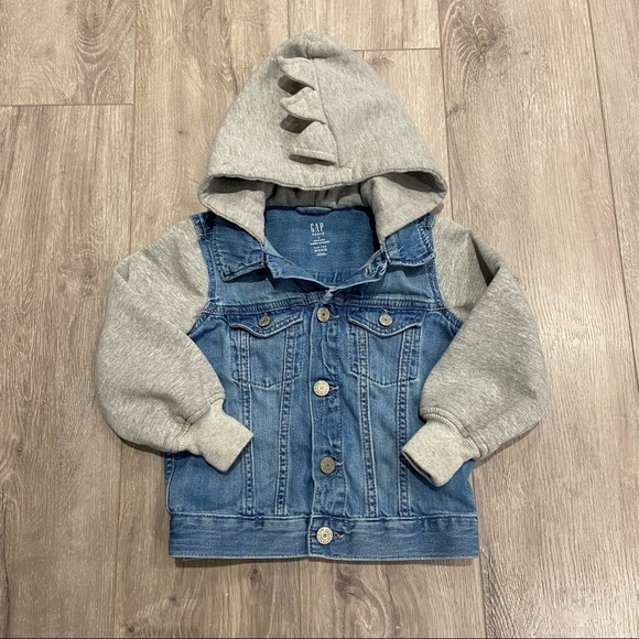 GAP Other - Gap Kids Dinosaur Denim Jacket - Toddler Size 4